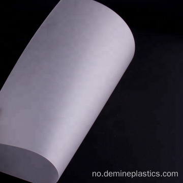 Fabrikkforsyning Transparent polykarbonatfilm for utskrift